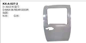 D-MAX 06 REAR DOOR KX-A-027-2