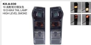 18 D-MAX TAIL LAMP HIGH LEVEL SMOKE KX-A-030