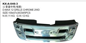 D-MAX 12 GRILLE CHROME 2WD KX-A-046-3