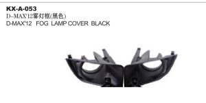 D-MAX'12 FOG LAMP COVER BLACK KX-A-053