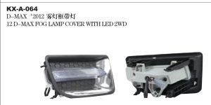 12 D-MAX FOG LAMP COVER WITH LED 2WD KX-A-064