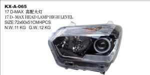 17 D-MAX HEAD LAMP HIGH LEVEL KX-A-065