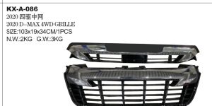 2020 D-MAX 4WD GRILLE KX-A-086