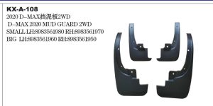 D-MAX 2020 MUD GUARD 2WD KX-A-108