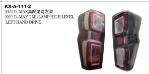 2022 D-MAX TAIL LAMP HIGH LEVEL LEFT HAND DRIVE KX-A-111-2