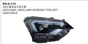 2023 D-MAX HEAD LAMP UPGRADE TYPE LEFT HAND DRIVE KX-A-113