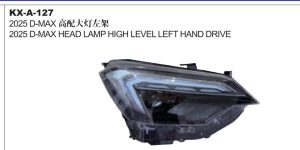 2025 D-MAX HEAD LAMP HIGH LEVEL LEFT HAND DRIVE KX-A-127