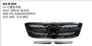 04-07 GRILLE BLACK - HILUX KX-B-004