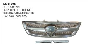 04-07 GRILLE CHROME - HILUX KX-B-005