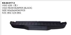 VIGO REAR BUMPER (BLACK) KX-B-017-3