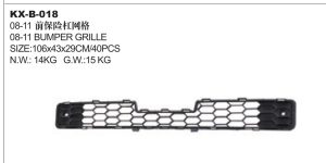08-11 BUMPER GRILLE - HILUX KX-B-018