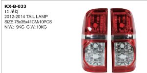 2012-2014 TAIL LAMP - HILUX KX-B-033