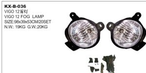 VIGO 12 FOG LAMP KX-B-036