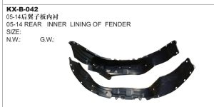 05-14 REAR INNER LINING OF FENDER - HILUX KX-B-042