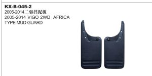 2005-2014 VIGO 2WD AFRICA TYPE MUD GUARD KX-B-045-2