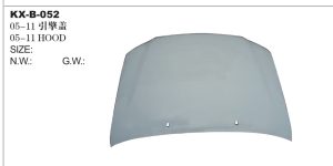 05-11 HOOD - HILUX KX-B-052