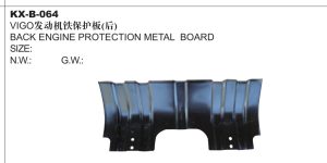 BACK ENGINE PROTECTION METAL BOARD - HILUX KX-B-064