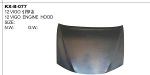 12 VIGO ENGINE HOOD KX-B-077