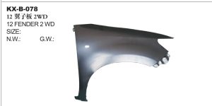 12 FENDER 2 WD - HILUX KX-B-078