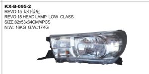 REVO 15 HEAD LAMP LOW CLASS