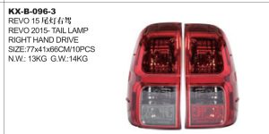 REVO 2015- TAIL LAMP RIGHT HAND DRIVE KX-B-096-3