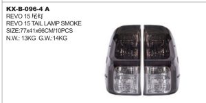 REVO 15 TAIL LAMP SMOKE KX-B-096-4A