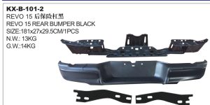 REVO 15 REAR BUMPER BLACK KX-B-101-2
