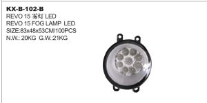 REVO 15 FOG LAMP LED KX-B-102-B