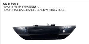 REVO 15 TAIL GATE HANDLE BLACK WITH KEY HOLE KX-B-105-8