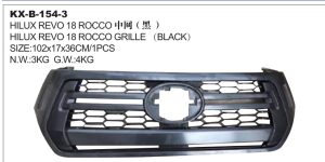 HILUX REVO 18 ROCCO GRILLE (BLACK) KX-B-154-3