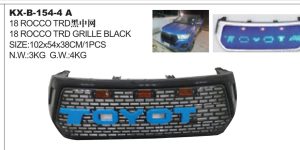 18 ROCCO TRD GRILLE BLACK - HILUX KX-B-154-4A
