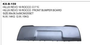 HILUX REVO 18 ROCCO FRONT BUMPER BOARD KX-B-159