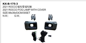 2021 ROCCO FOG LAMP WITH COVER - HILUX KX-B-175-3
