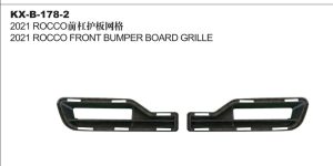 2021 ROCCO FRONT BUMPER BOARD GRILLE – HILUX