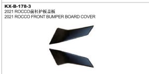 2021 ROCCO FRONT BUMPER BOARD COVER - HILUX KX-B-178-3