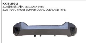 2026OVERLAND TYPE 2026 TRAVO FRONT BUMPER GUARD OVERLAND TYPE KX-B-209-2