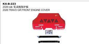 2026 TRAVO GR FRONT ENGINE COVER KX-B-223