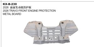 2026 TRAVO FRONT ENGINE PROTECTION METAL BOARD KX-B-230