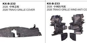 2026 TRAVO GRILLE COVER KX-B-232
