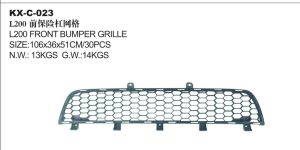 L200 FRONT BUMPER GRILLE KX-C-023
