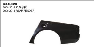 2005-2014 REAR FENDER - L200 KX-C-028