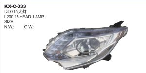 L200 15 HEAD LAMP KX-C-033