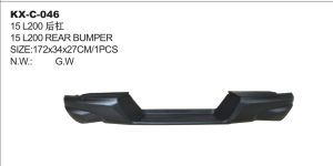 15 L200 REAR BUMPER KX-C-046