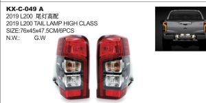 2019 L200 TAIL LAMP HIGH CLASS KX-C-049A