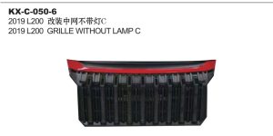 2019 L200 GRILLE WITHOUT LAMP C KX-C-050-6