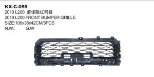 2019 L200 FRONT BUMPER GRILLE KX-C-055