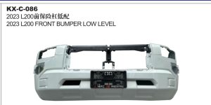 2023 L200 FRONT BUMPER LOW LEVEL KX-C-086