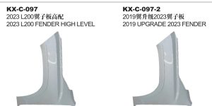 2023 L200 FENDER HIGH LEVEL KX-C-097