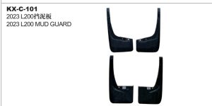 2023 L200 MUD GUARD KX-C-101