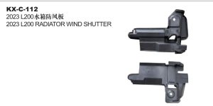 2023 L200 RADIATOR WIND SHUTTER KX-C-112